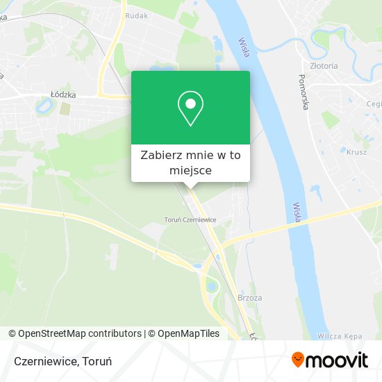 Mapa Czerniewice