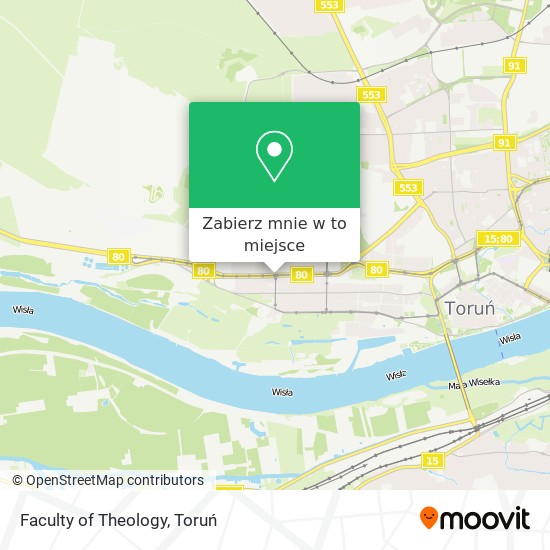 Mapa Faculty of Theology