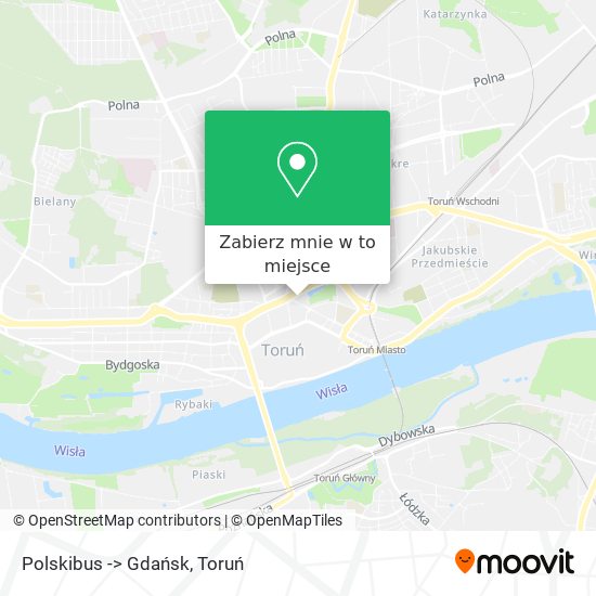 Mapa Polskibus -> Gdańsk