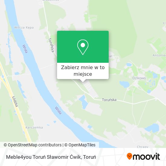 Mapa Meble4you Toruń Sławomir Ćwik