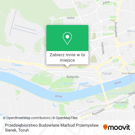 Mapa Przedsiębiorstwo Budowlane Marbud Przemysław Sierek