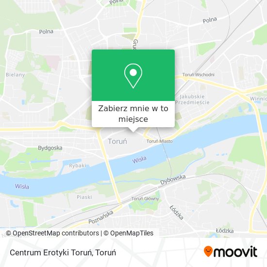 Mapa Centrum Erotyki Toruń