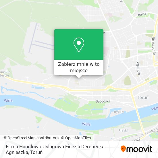 Mapa Firma Handlowo Uslugowa Finezja Derebecka Agnieszka