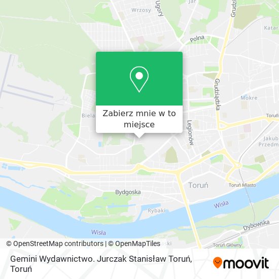 Mapa Gemini Wydawnictwo. Jurczak Stanisław Toruń