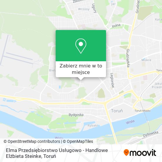 Mapa Elma Przedsiębiorstwo Usługowo - Handlowe Elżbieta Steinke