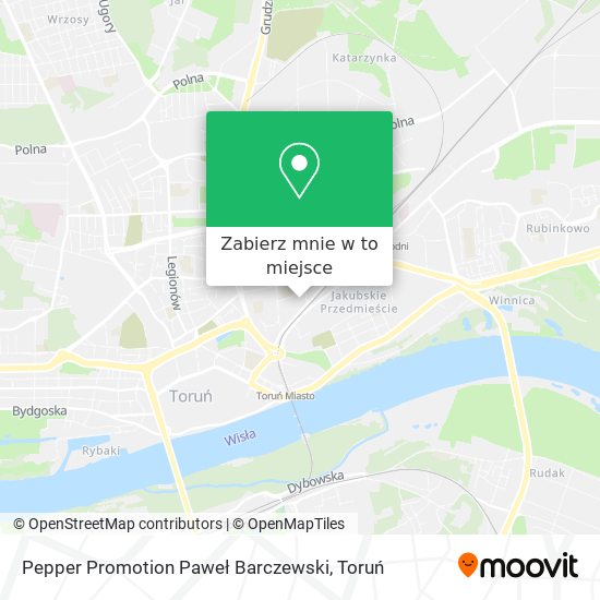 Mapa Pepper Promotion Paweł Barczewski