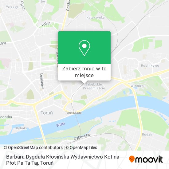 Mapa Barbara Dygdała Kłosińska Wydawnictwo Kot na Płot Pa Ta Taj