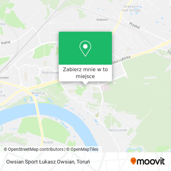 Mapa Owsian Sport Łukasz Owsian