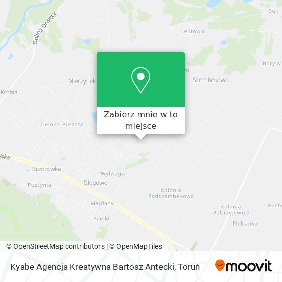 Mapa Kyabe Agencja Kreatywna Bartosz Antecki