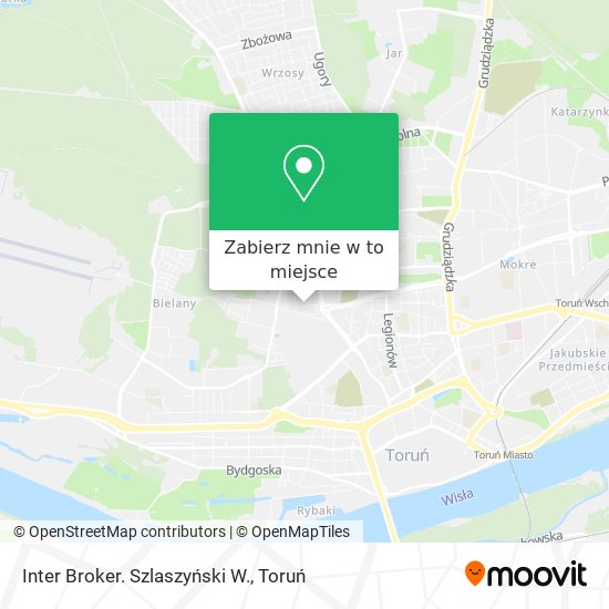 Mapa Inter Broker. Szlaszyński W.