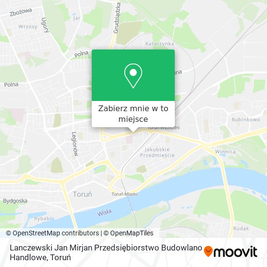 Mapa Lanczewski Jan Mirjan Przedsiębiorstwo Budowlano Handlowe