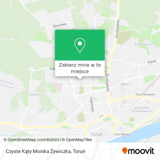 Mapa Czyste Kąty Monika Żywiczka
