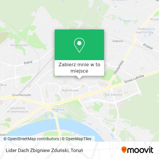 Mapa Lider Dach Zbigniew Zduński
