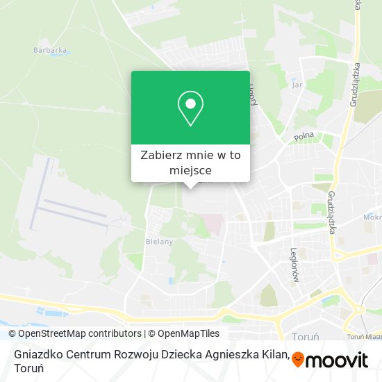 Mapa Gniazdko Centrum Rozwoju Dziecka Agnieszka Kilan