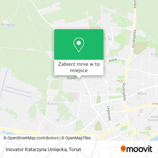 Mapa Inovator Katarzyna Umięcka