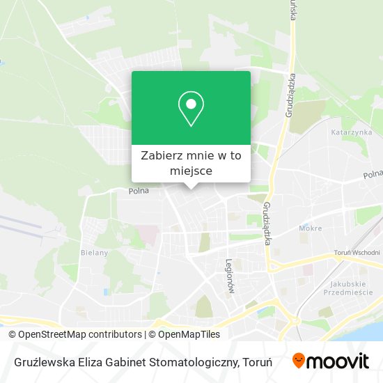 Mapa Gruźlewska Eliza Gabinet Stomatologiczny