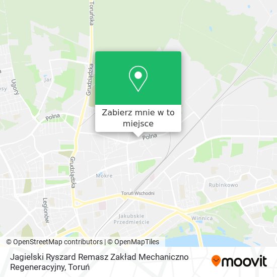 Mapa Jagielski Ryszard Remasz Zakład Mechaniczno Regeneracyjny