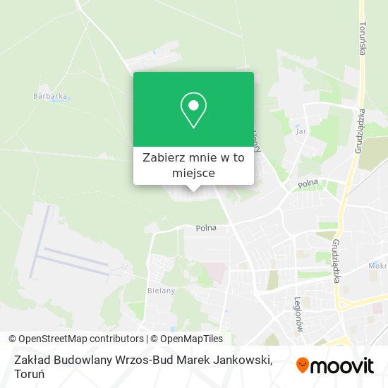 Mapa Zakład Budowlany Wrzos-Bud Marek Jankowski