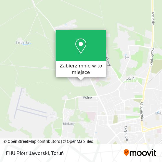 Mapa FHU Piotr Jaworski