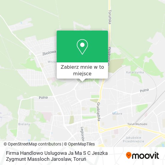 Mapa Firma Handlowo Uslugowa Ja Ma S C Jeszka Zygmunt Massloch Jaroslaw