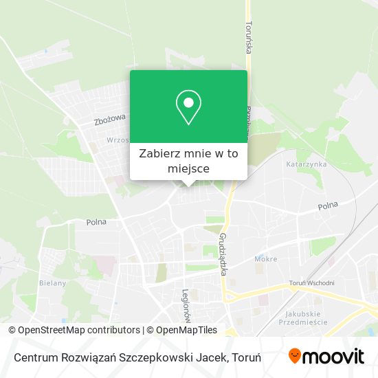Mapa Centrum Rozwiązań Szczepkowski Jacek