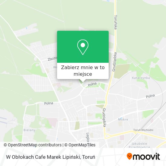 Mapa W Obłokach Cafe Marek Lipiński