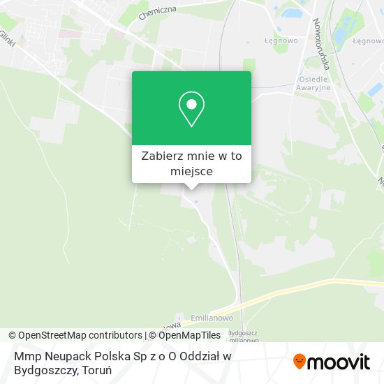 Mapa Mmp Neupack Polska Sp z o O Oddział w Bydgoszczy