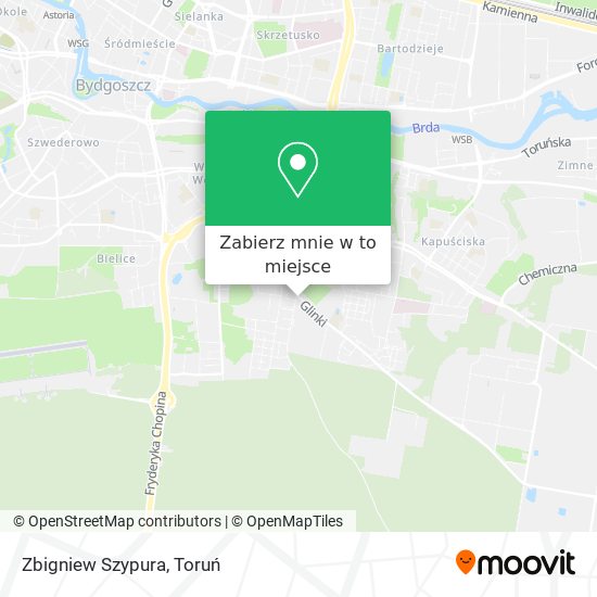 Mapa Zbigniew Szypura