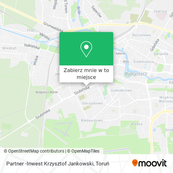 Mapa Partner -Inwest Krzysztof Jankowski