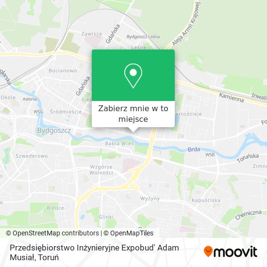 Mapa Przedsiębiorstwo Inżynieryjne Expobud' Adam Musiał