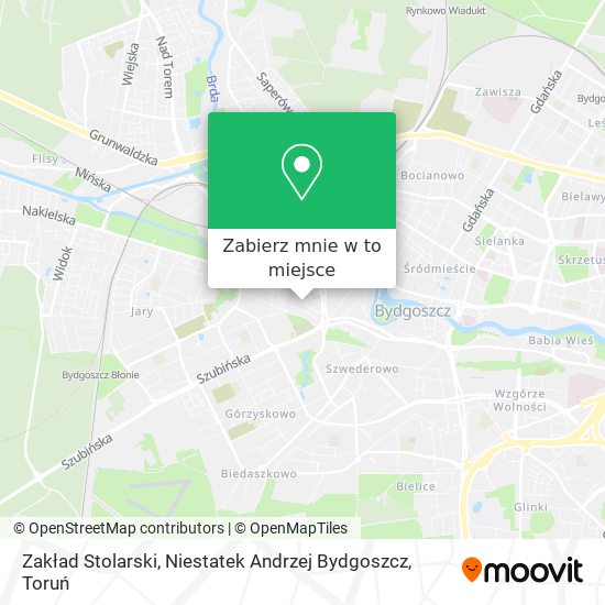 Mapa Zakład Stolarski, Niestatek Andrzej Bydgoszcz