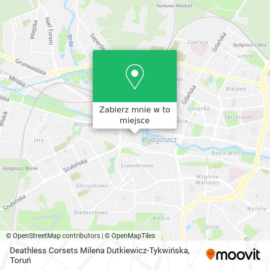 Mapa Deathless Corsets Milena Dutkiewicz-Tykwińska