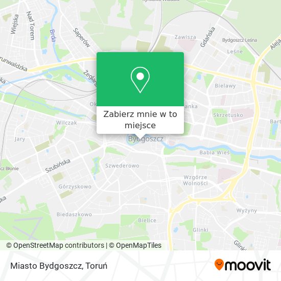 Mapa Miasto Bydgoszcz