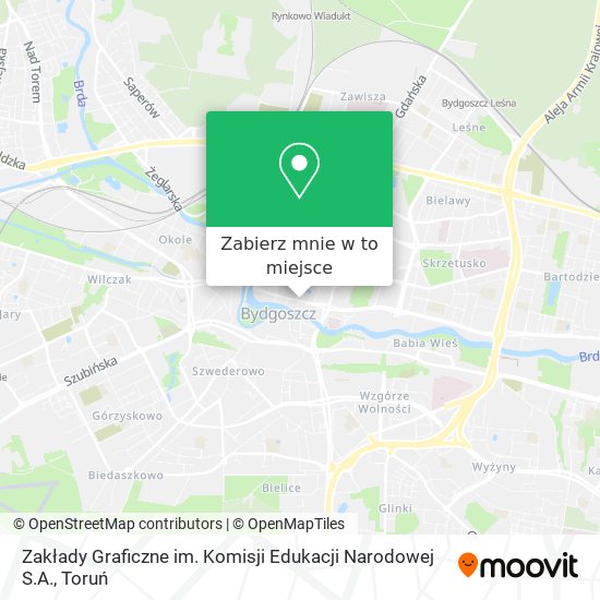 Mapa Zakłady Graficzne im. Komisji Edukacji Narodowej S.A.