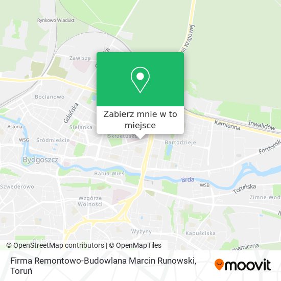 Mapa Firma Remontowo-Budowlana Marcin Runowski