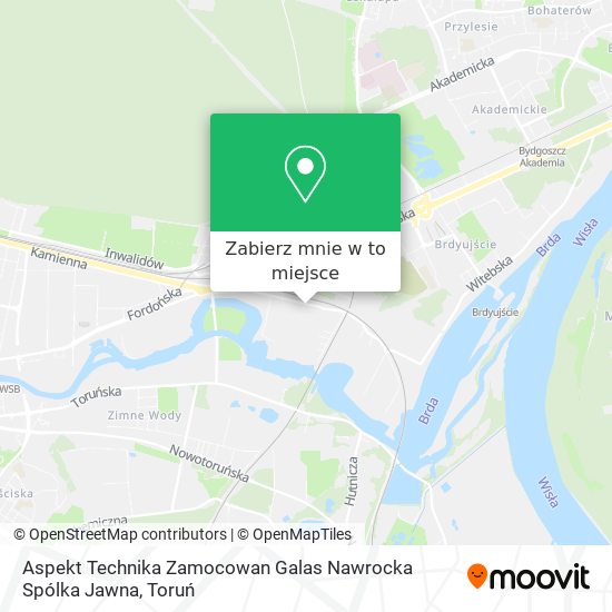 Mapa Aspekt Technika Zamocowan Galas Nawrocka Spólka Jawna