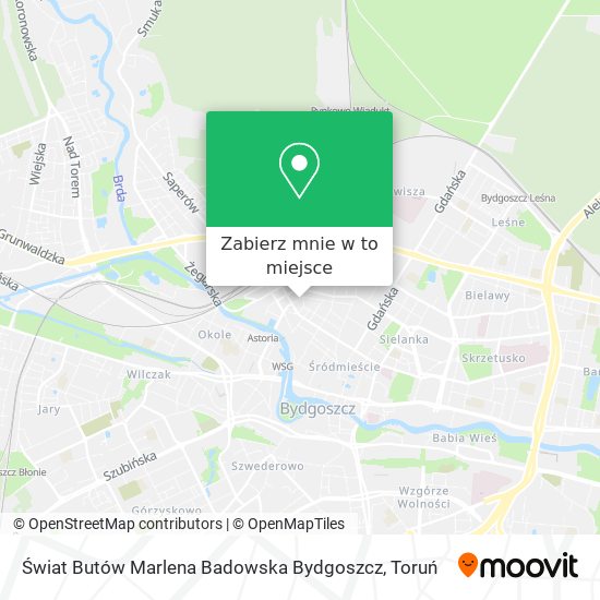 Mapa Świat Butów Marlena Badowska Bydgoszcz