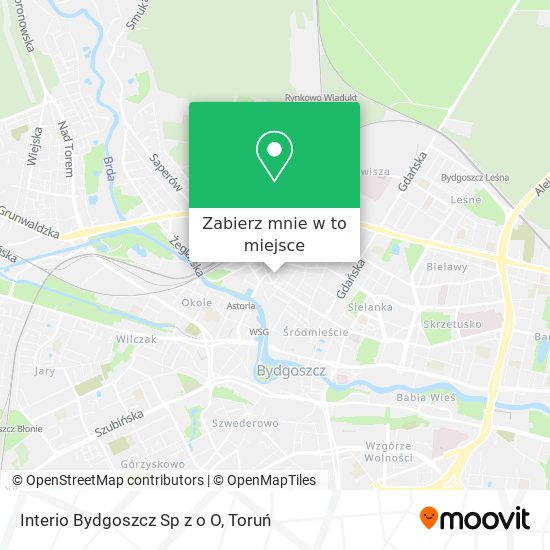 Mapa Interio Bydgoszcz Sp z o O