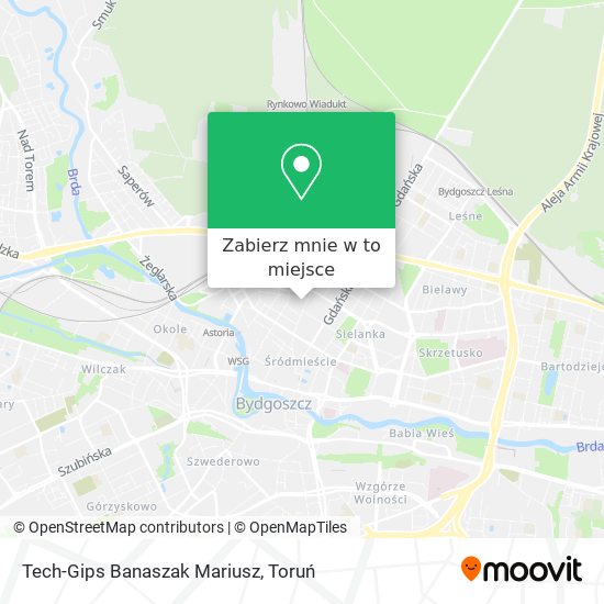 Mapa Tech-Gips Banaszak Mariusz