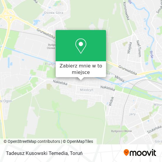 Mapa Tadeusz Kusowski Temedia