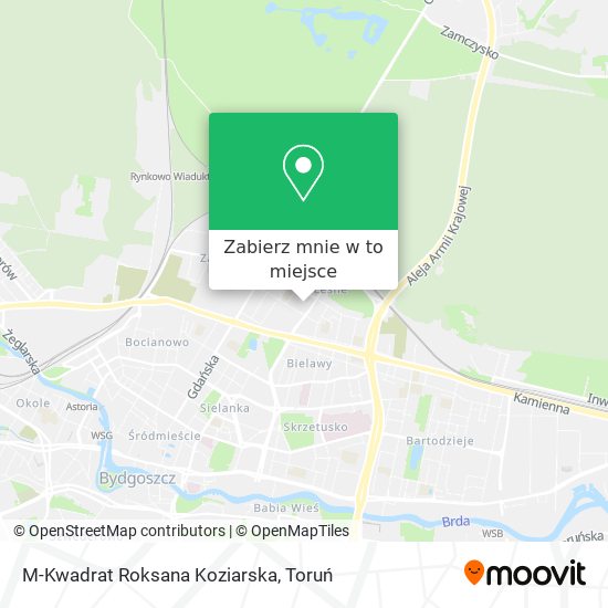 Mapa M-Kwadrat Roksana Koziarska