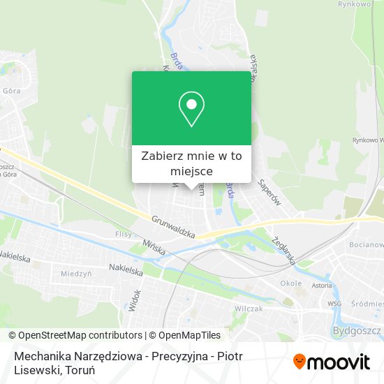 Mapa Mechanika Narzędziowa - Precyzyjna - Piotr Lisewski