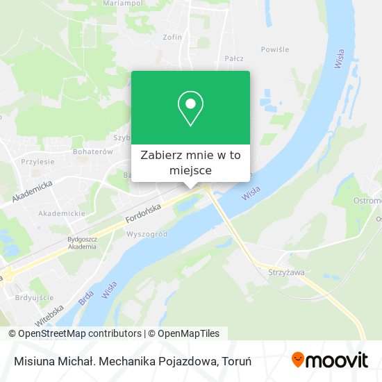 Mapa Misiuna Michał. Mechanika Pojazdowa
