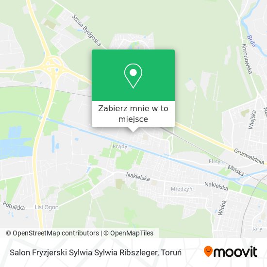 Mapa Salon Fryzjerski Sylwia Sylwia Ribszleger