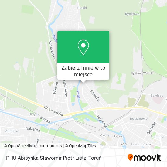 Mapa PHU Abisynka Sławomir Piotr Lietz