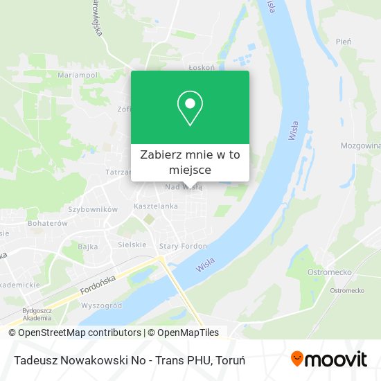 Mapa Tadeusz Nowakowski No - Trans PHU