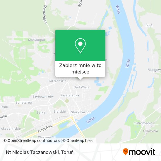 Mapa Nt Nicolas Taczanowski