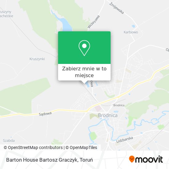 Mapa Barton House Bartosz Graczyk