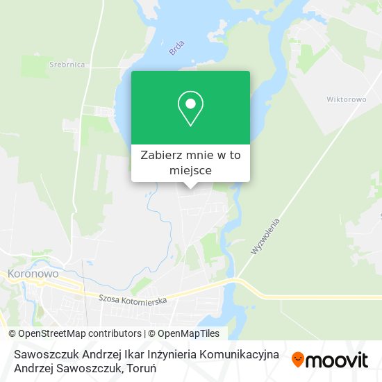 Mapa Sawoszczuk Andrzej Ikar Inżynieria Komunikacyjna Andrzej Sawoszczuk