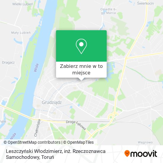 Mapa Leszczyński Włodzimierz, inż. Rzeczoznawca Samochodowy